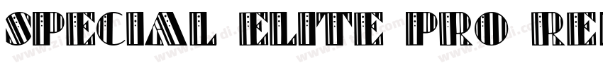 Special Elite Pro Re字体转换